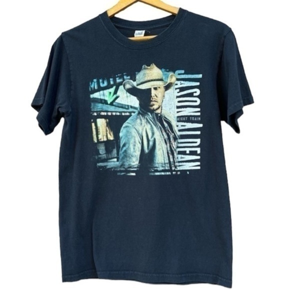 Jason Aldean “The Night Train Tour” Concert Band Tee Shirts - Picture 1 of 8